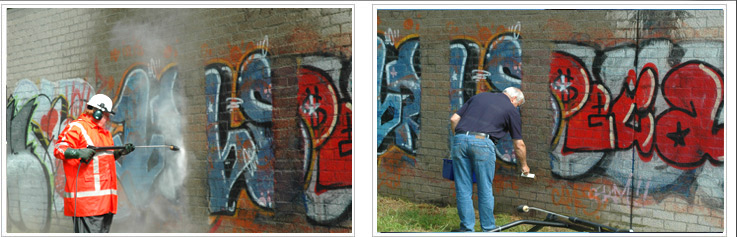 grafitti verwijderingen
